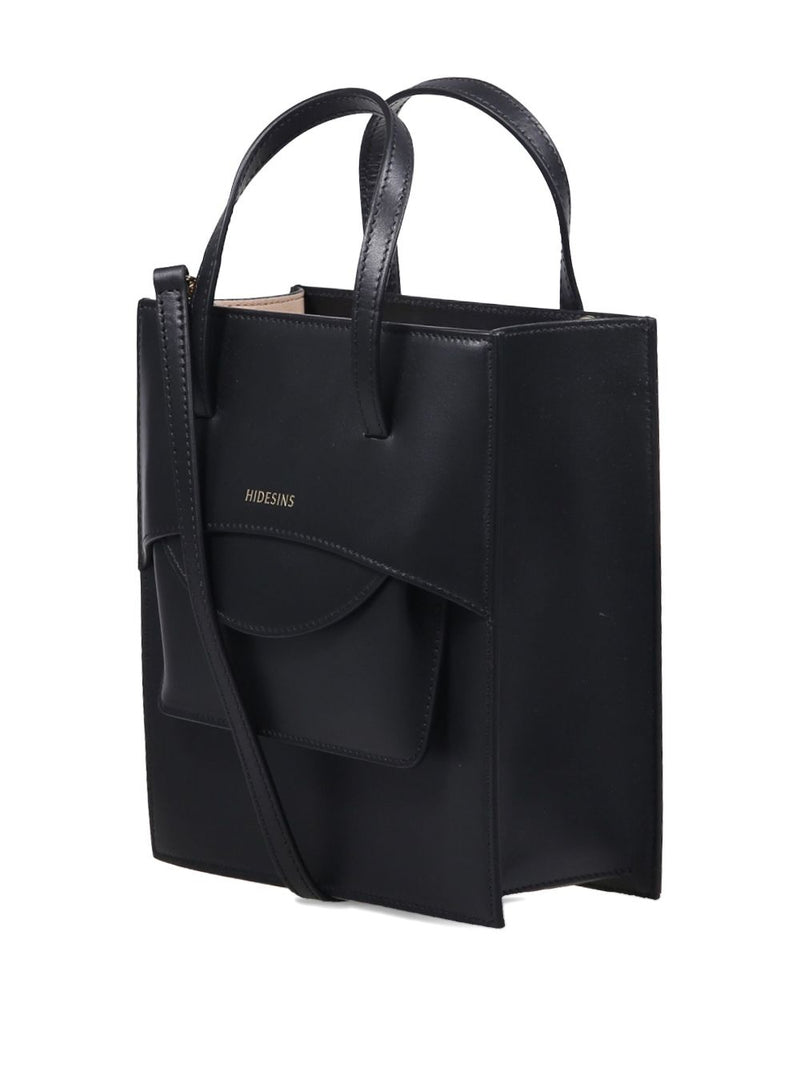 HIDESINS Hidesins Flap J Black Handbag