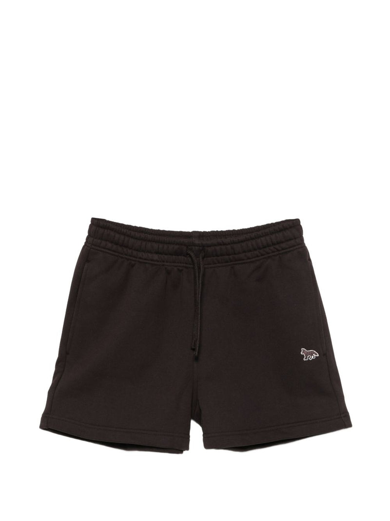Maison Kitsuné Maison Kitsuné Baby Fox-patch shorts