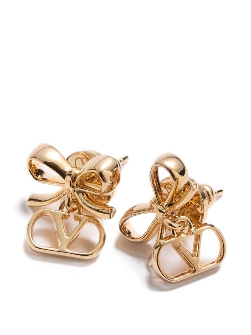 Valentino Garavani VLogo Signature earrings | Urbalenti™ NYC