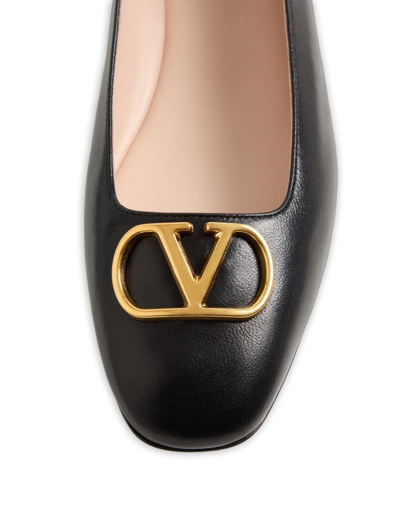Valentino Garavani Valentino Garavani VLogo Signature leather ballets