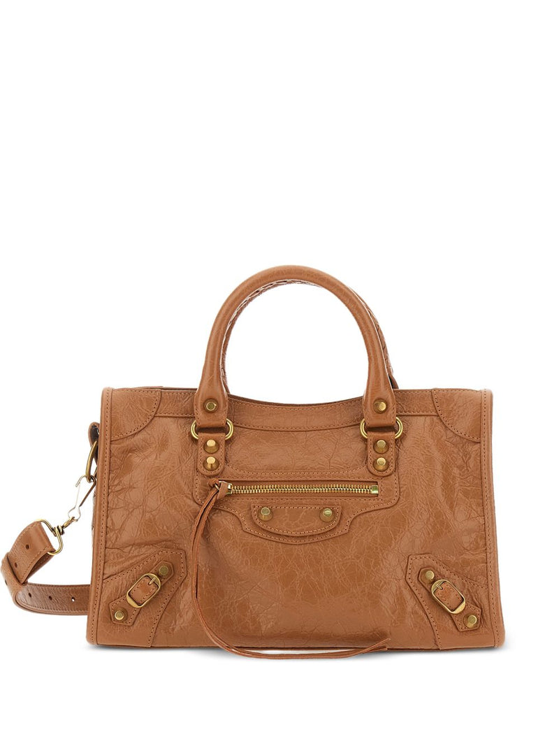 Balenciaga Le City Small Women'S Camel Bag | Urbalenti™ NYC