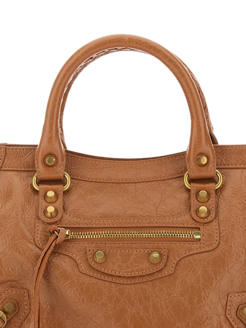 Balenciaga Le City Small Women'S Camel Bag | Urbalenti™ NYC