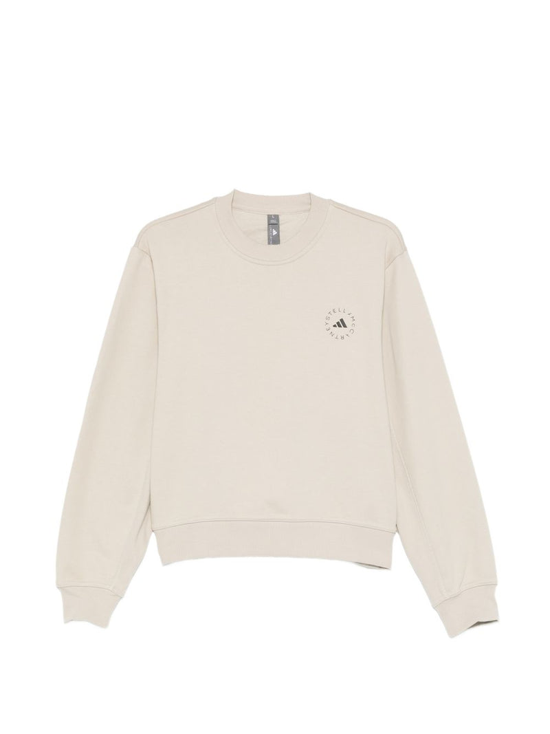 Adidas By Stella McCartney Cotton crewneck sweatshirt | Urbalenti™ NYC