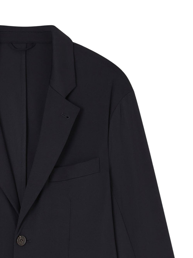 Emporio Armani Nylon single-breasted blazer | Urbalenti™ NYC