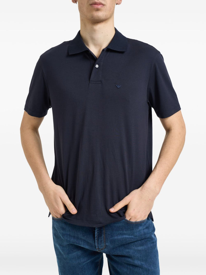 Emporio Armani Logo polo shirt | Urbalenti™ NYC