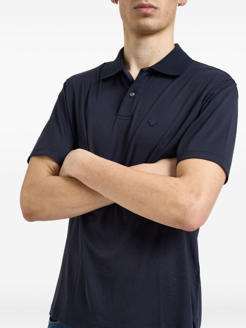 Emporio Armani Logo polo shirt | Urbalenti™ NYC