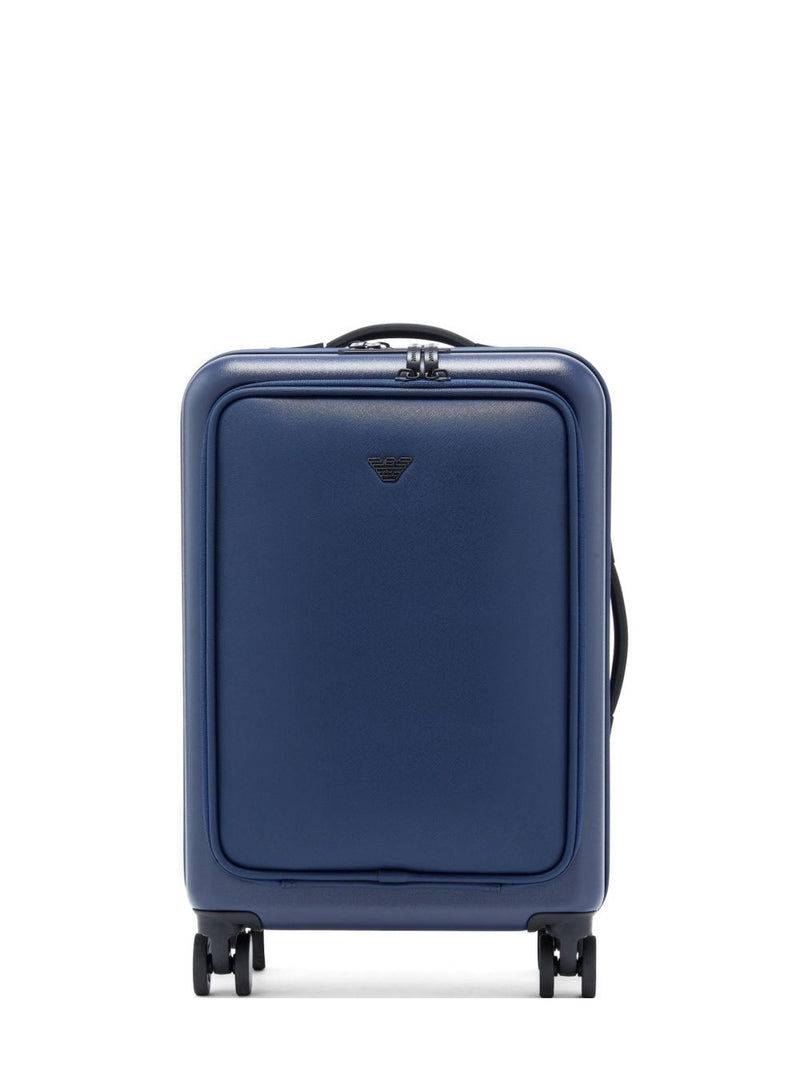 Emporio Armani Abs Cabin Trolley With Saffiano Detail And... | Urbalenti™ NYC