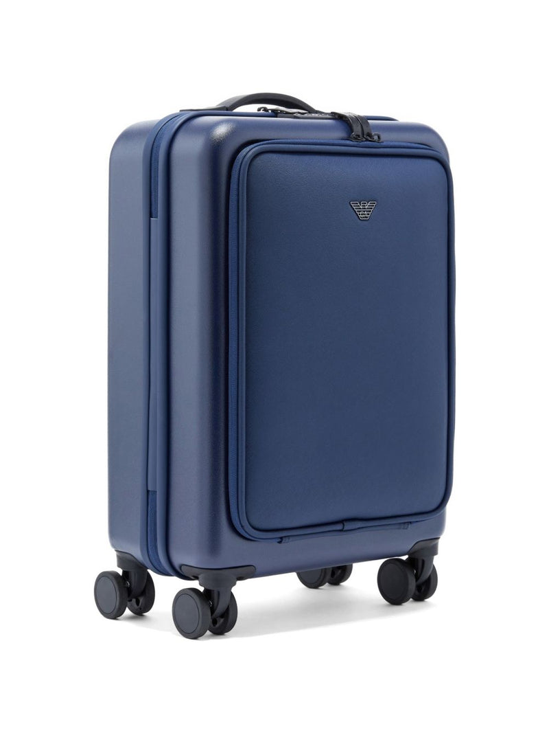 Emporio Armani Abs Cabin Trolley With Saffiano Detail And... | Urbalenti™ NYC