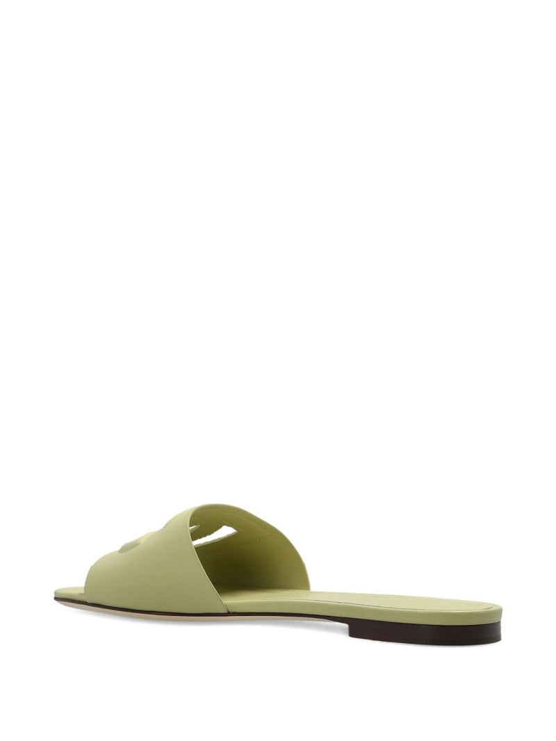 Dolce & Gabbana Calfskin slides | Urbalenti™ NYC