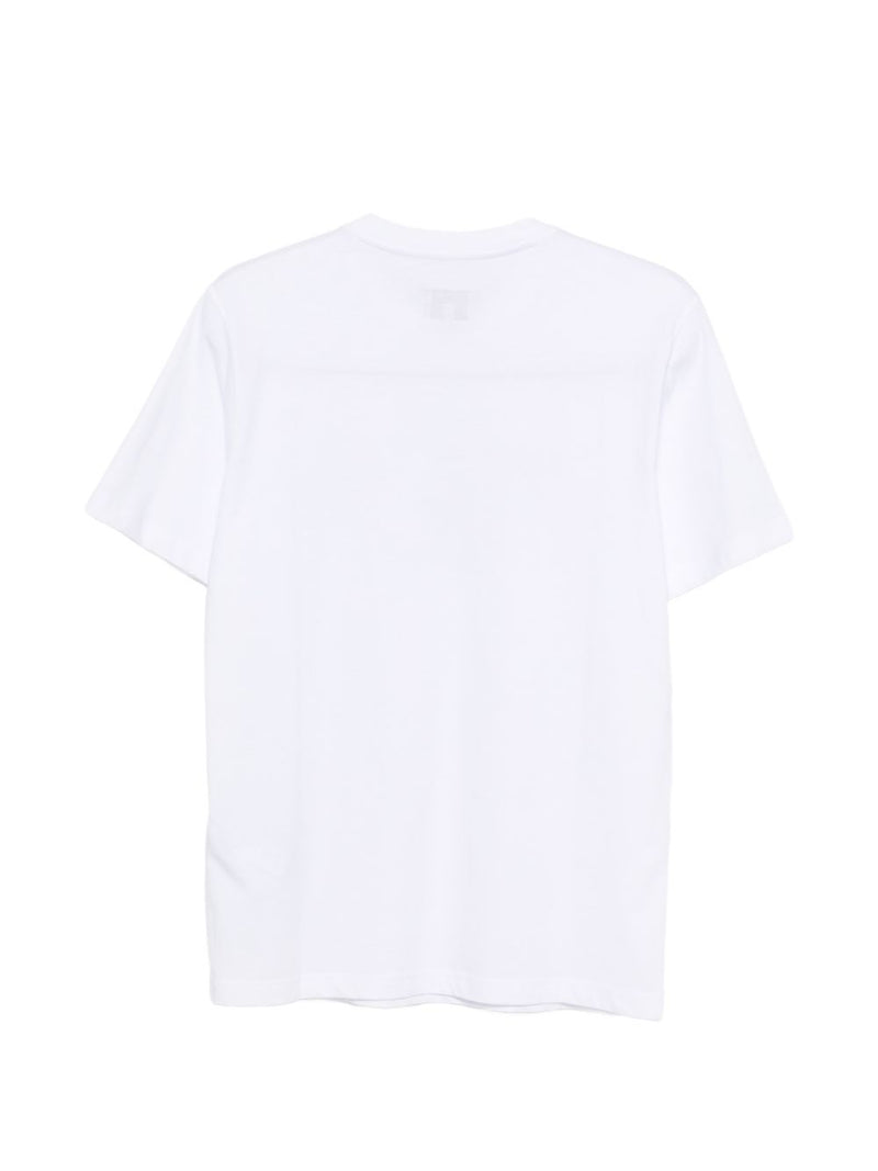 Emporio Armani Logo cotton t-shirt | Urbalenti™ NYC