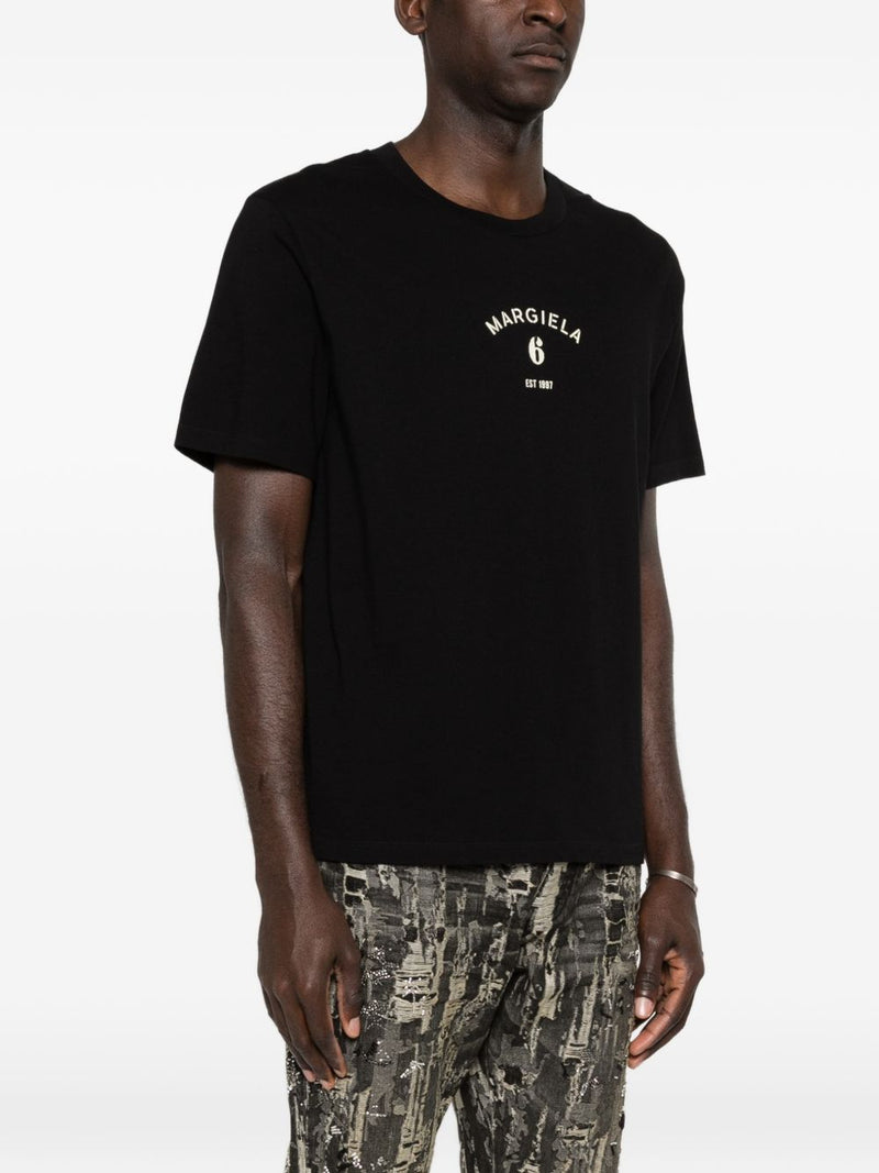 MM6 Maison Margiela Logo cotton t-shirt Variant 5 | Urbalenti™ NYC