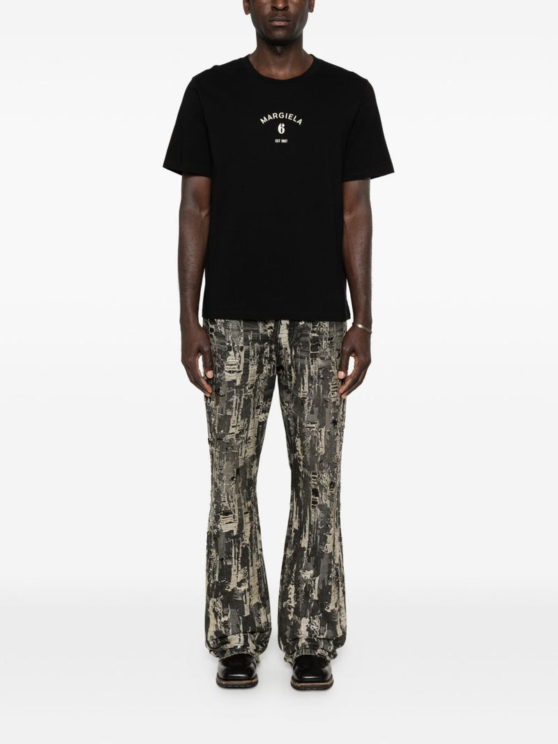 MM6 Maison Margiela Logo cotton t-shirt Variant 5 | Urbalenti™ NYC