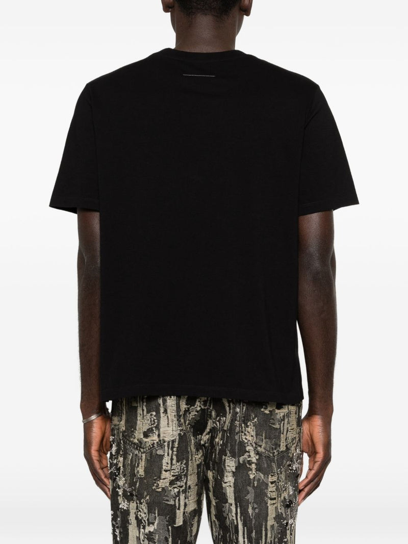MM6 Maison Margiela Logo cotton t-shirt Variant 5 | Urbalenti™ NYC