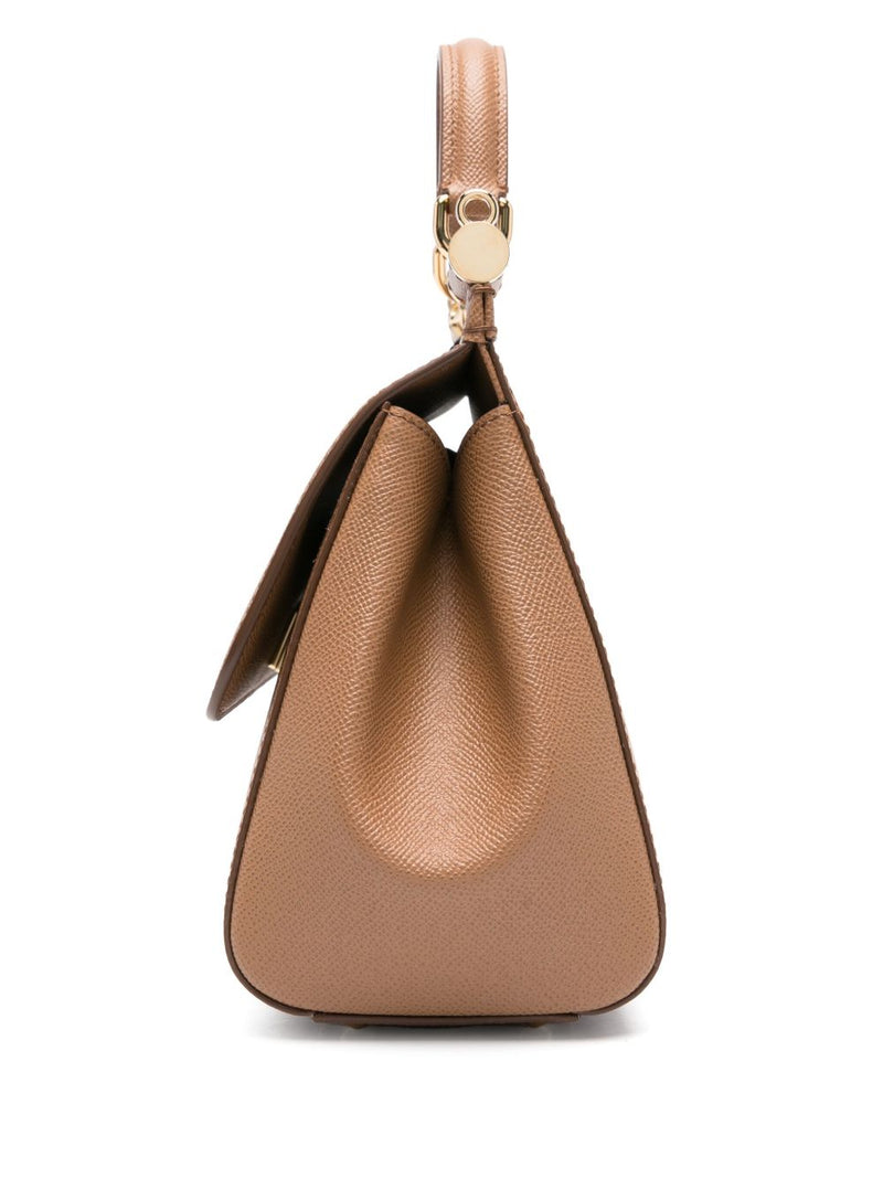 Dolce & Gabbana Dolce & Gabbana Sicily Large Handbag In Dauphine Calfskin