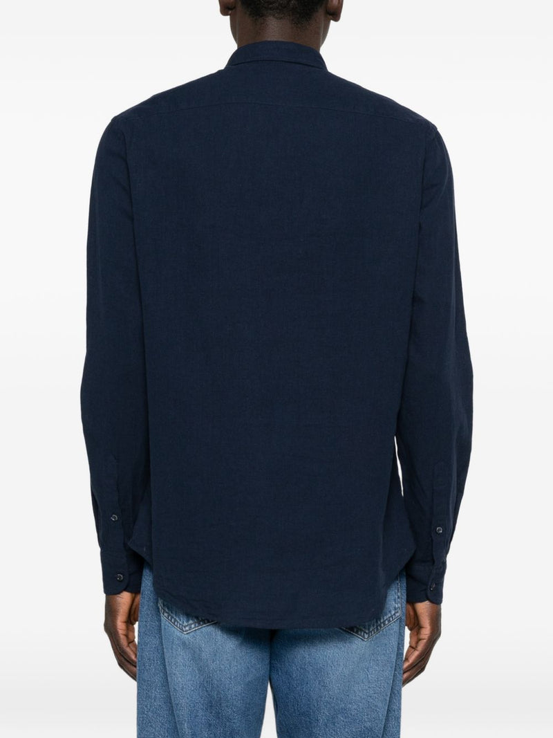 Emporio Armani Linen blend shirt | Urbalenti™ NYC