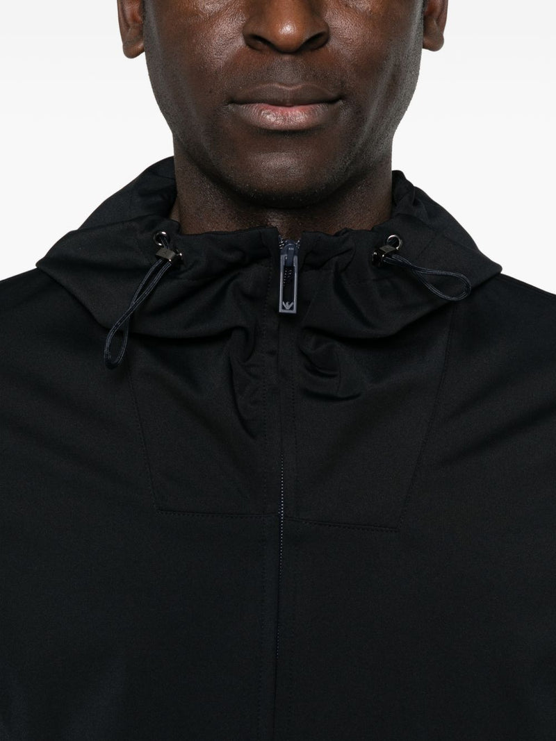 Emporio Armani Nylon hooded jacket | Urbalenti™ NYC