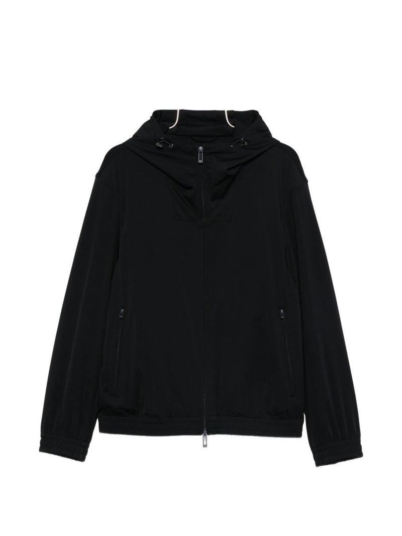 Emporio Armani Nylon hooded jacket | Urbalenti™ NYC