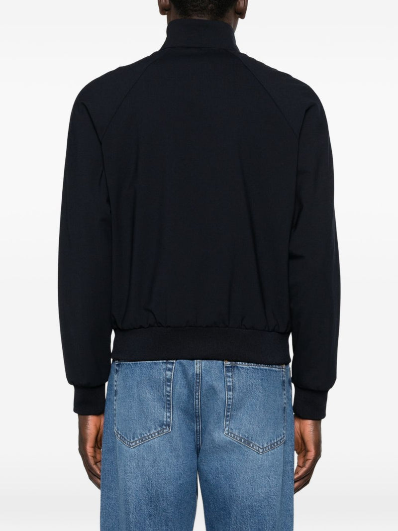 Emporio Armani Wool blend bomber jacket | Urbalenti™ NYC