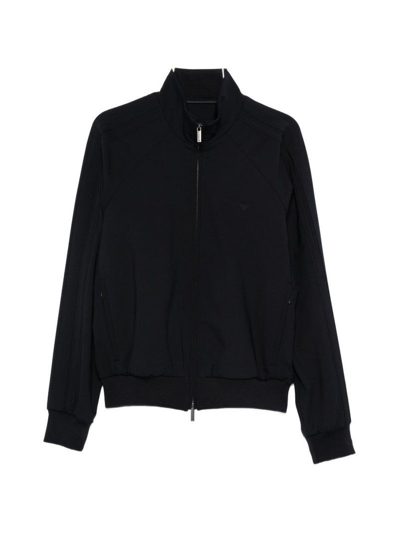 Emporio Armani Wool blend bomber jacket | Urbalenti™ NYC