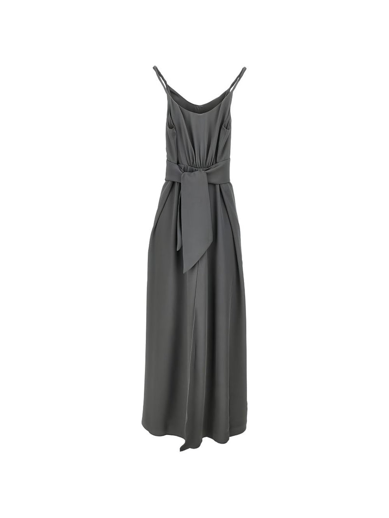 Emporio Armani Bow long dress | Urbalenti™ NYC