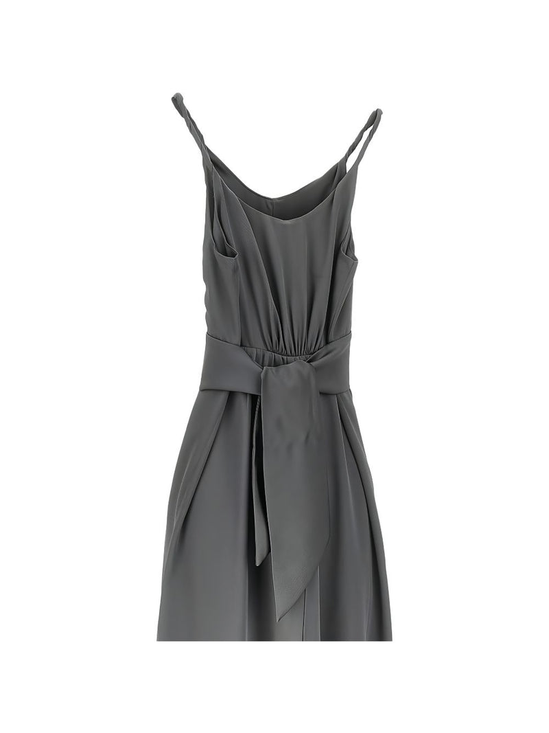 Emporio Armani Bow long dress | Urbalenti™ NYC