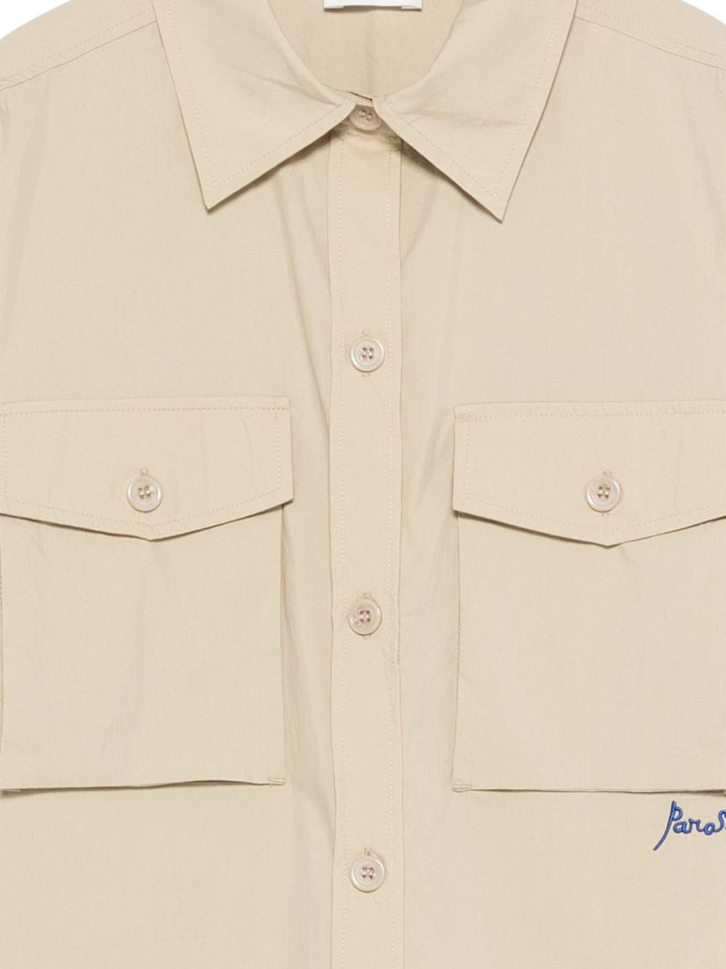 Parosh Parosh P.A.R.O.S.H. Nylon and cotton shirt