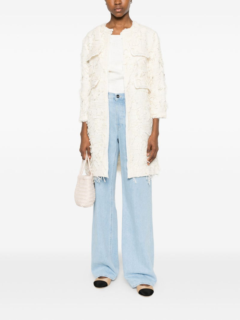 BYE Bye Cotton blend caban coat