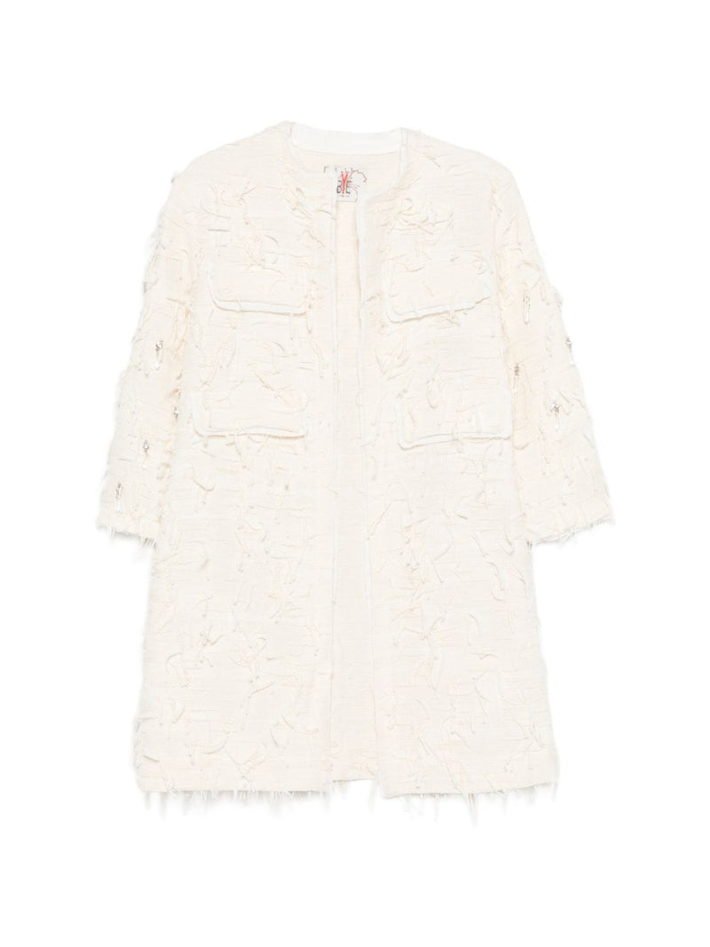 BYE Bye Cotton blend caban coat