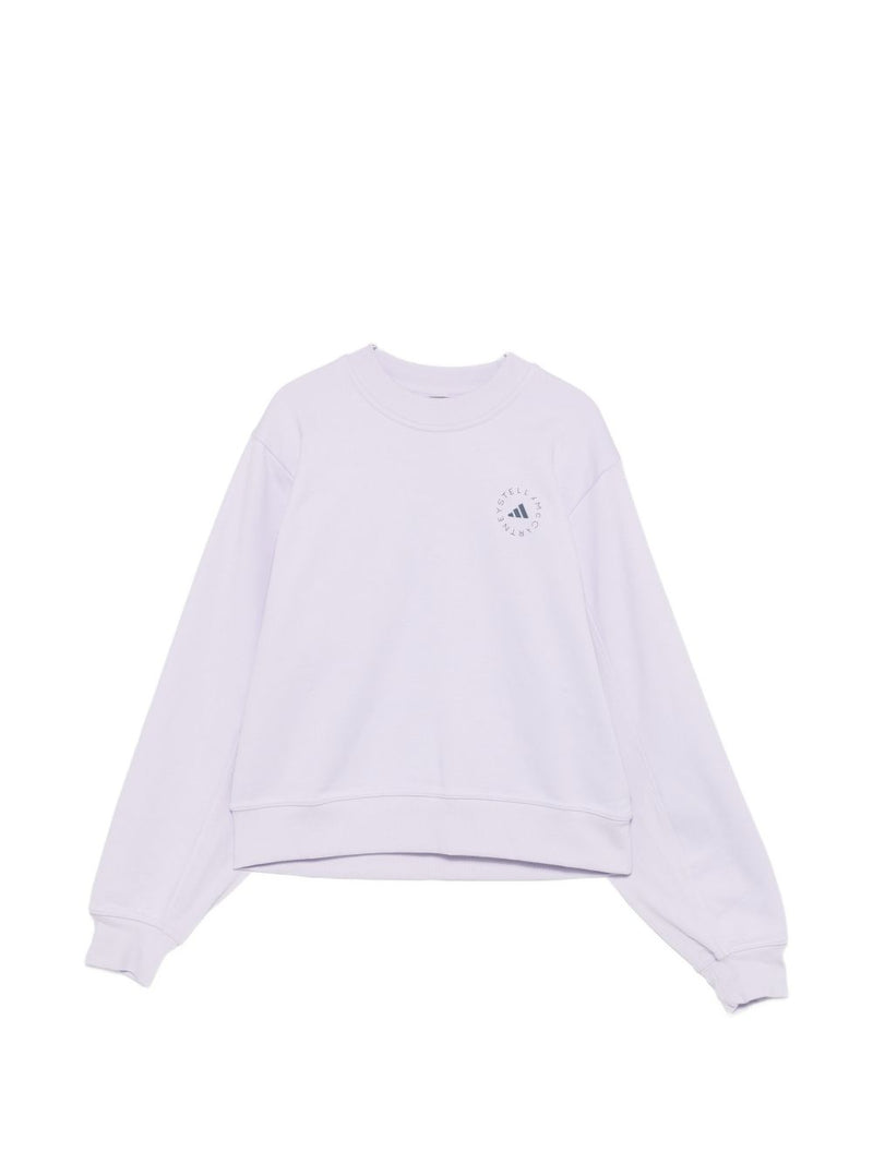 Adidas By Stella McCartney Cotton crewneck sweatshirt | Urbalenti™ NYC