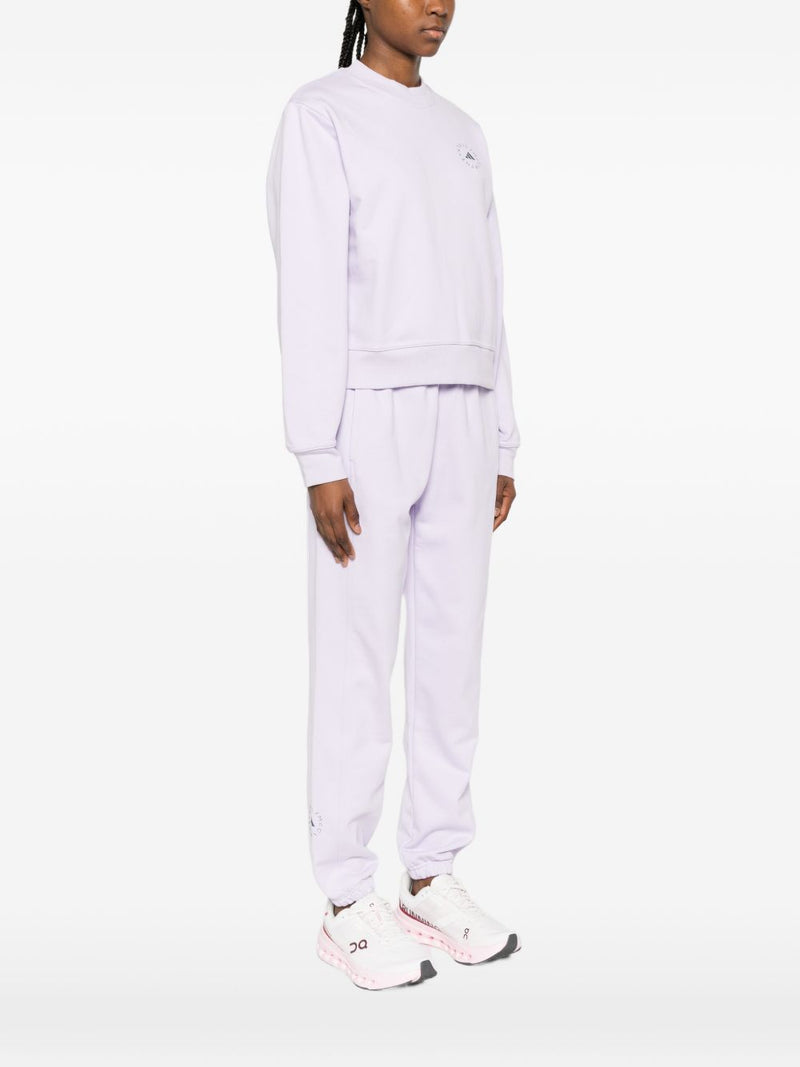 Adidas By Stella McCartney Cotton crewneck sweatshirt | Urbalenti™ NYC