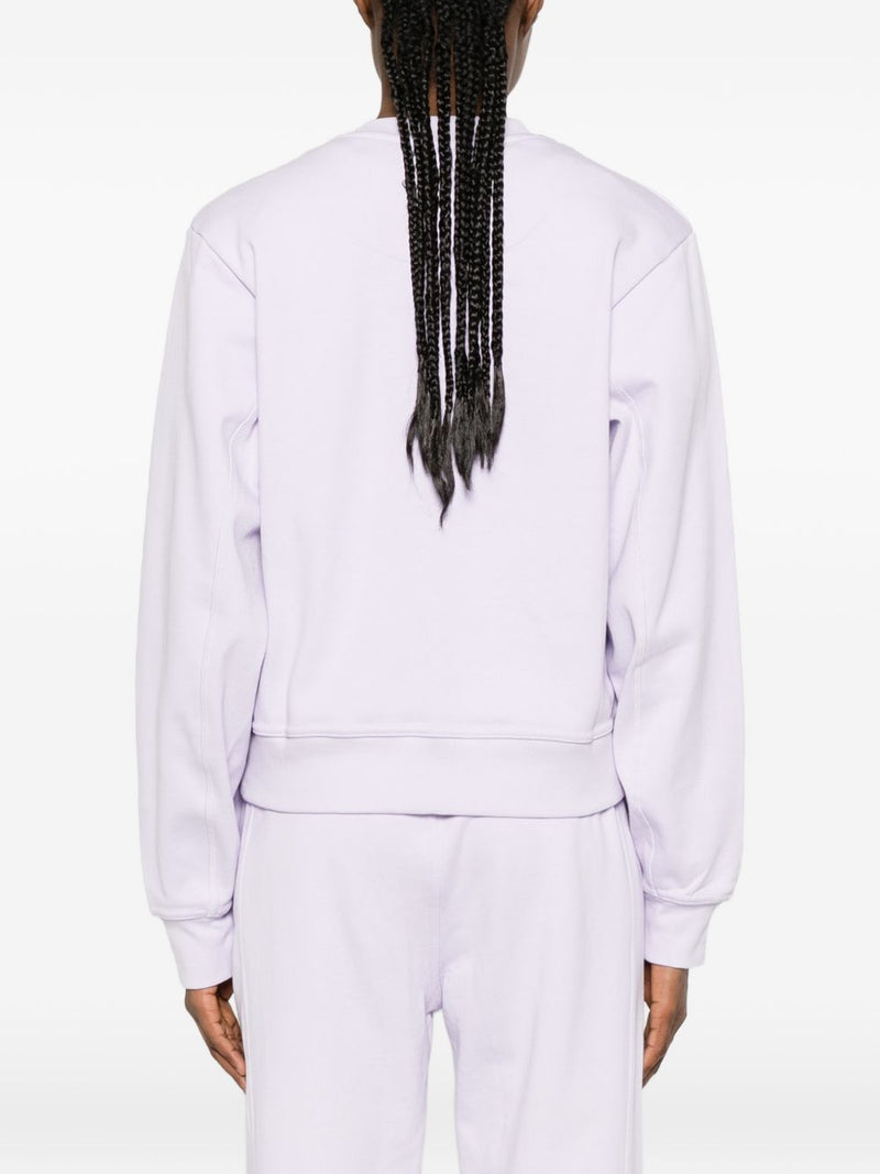 Adidas By Stella McCartney Cotton crewneck sweatshirt | Urbalenti™ NYC