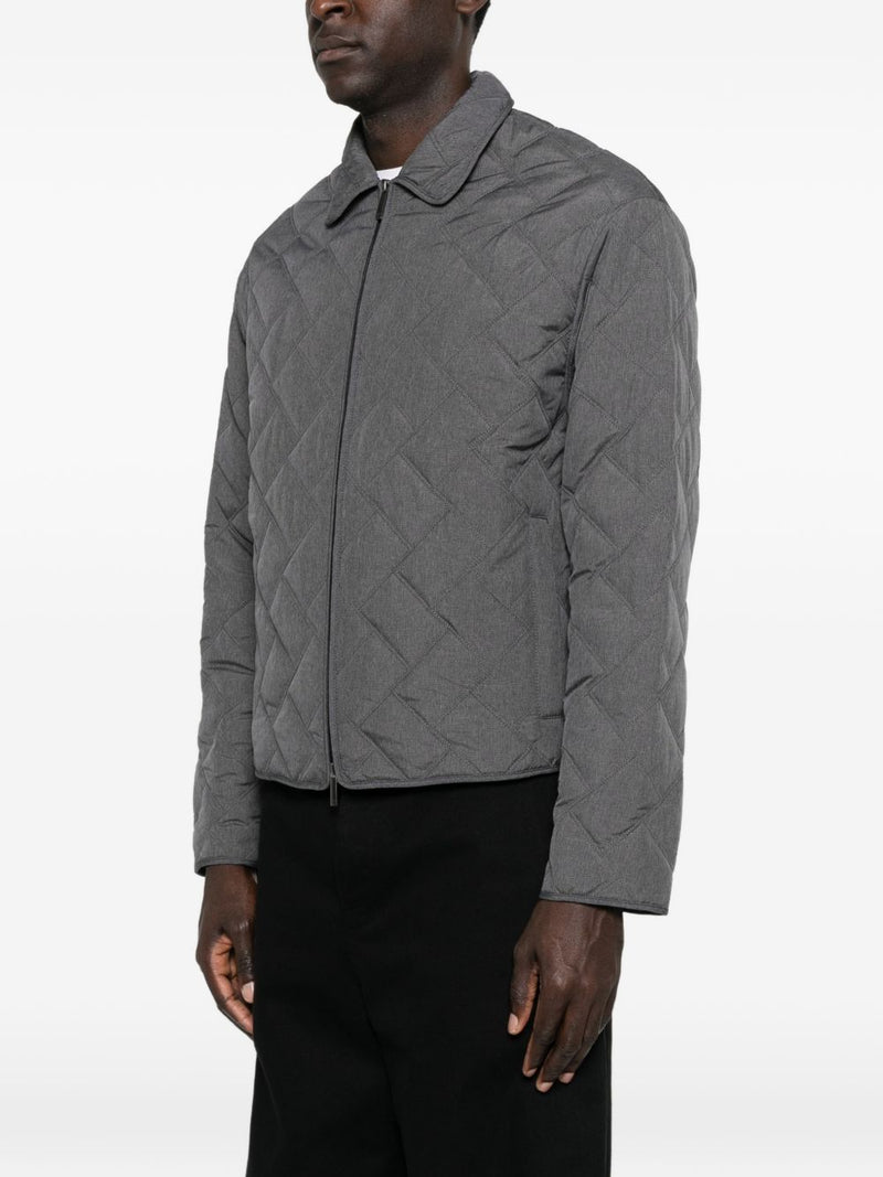Emporio Armani Quilted blouson jacket | Urbalenti™ NYC