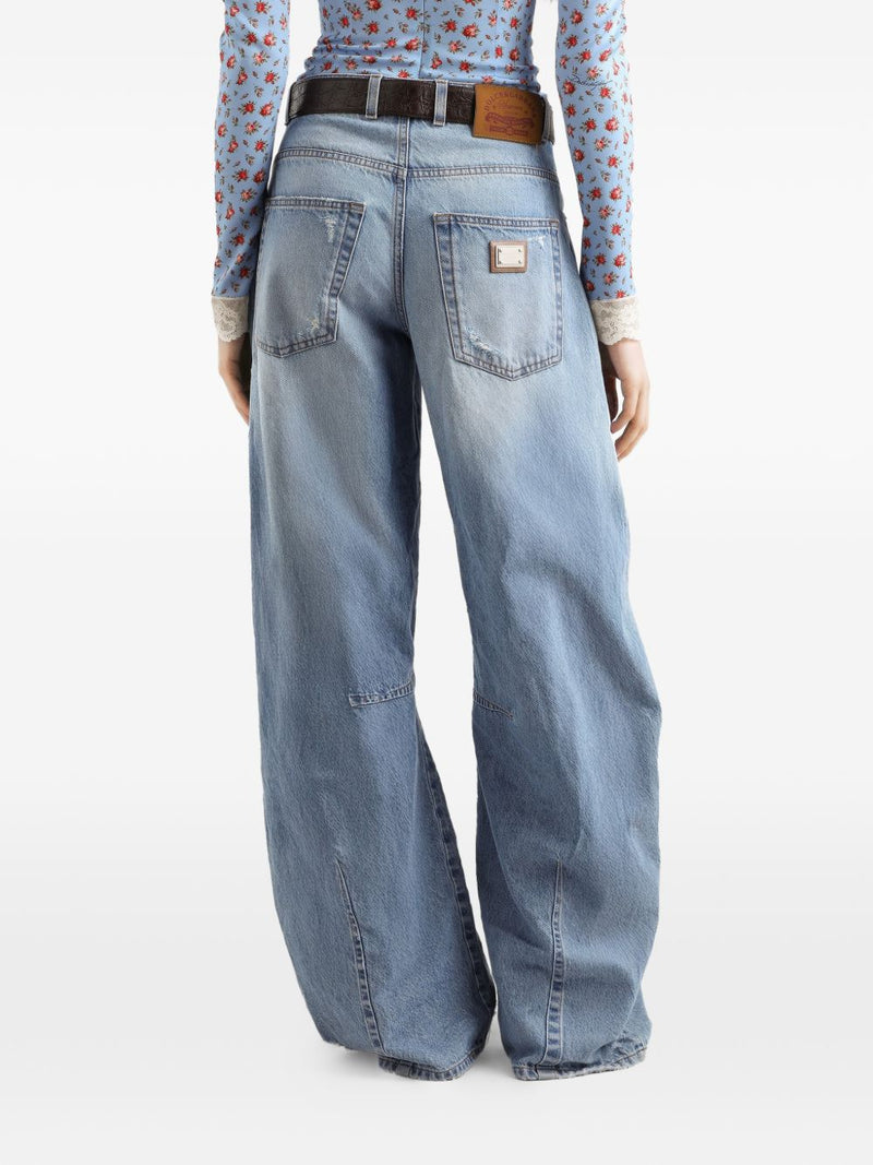 Dolce & Gabbana Denim cotton jeans | Urbalenti™ NYC