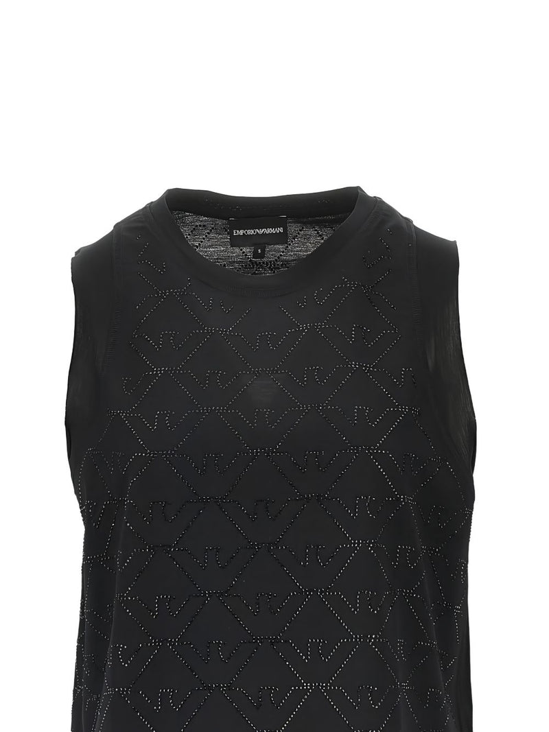 Emporio Armani Cotton tank top | Urbalenti™ NYC