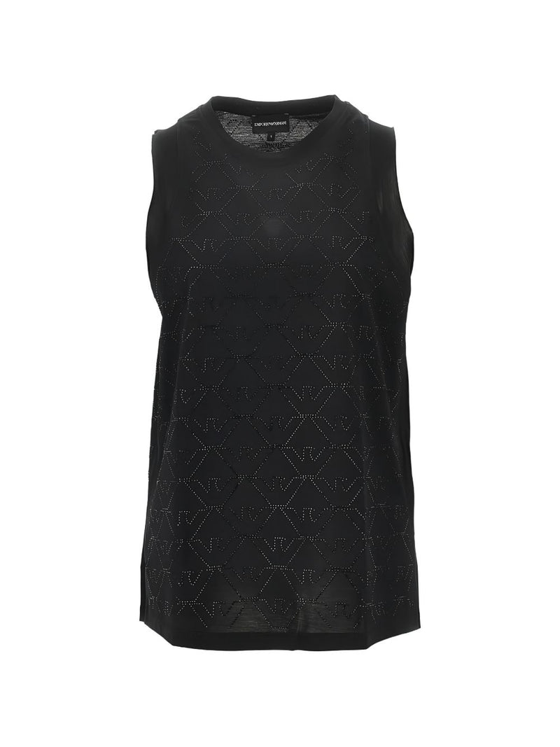 Emporio Armani Cotton tank top | Urbalenti™ NYC