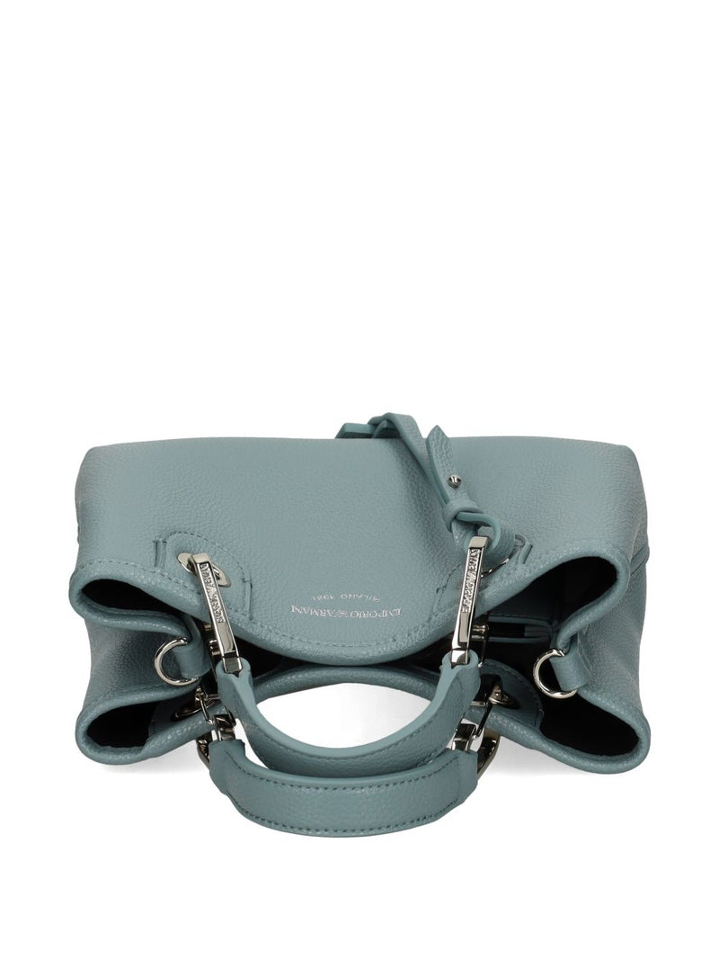 Emporio Armani Small Myea Shopper Bag With Deer Print | Urbalenti™ NYC