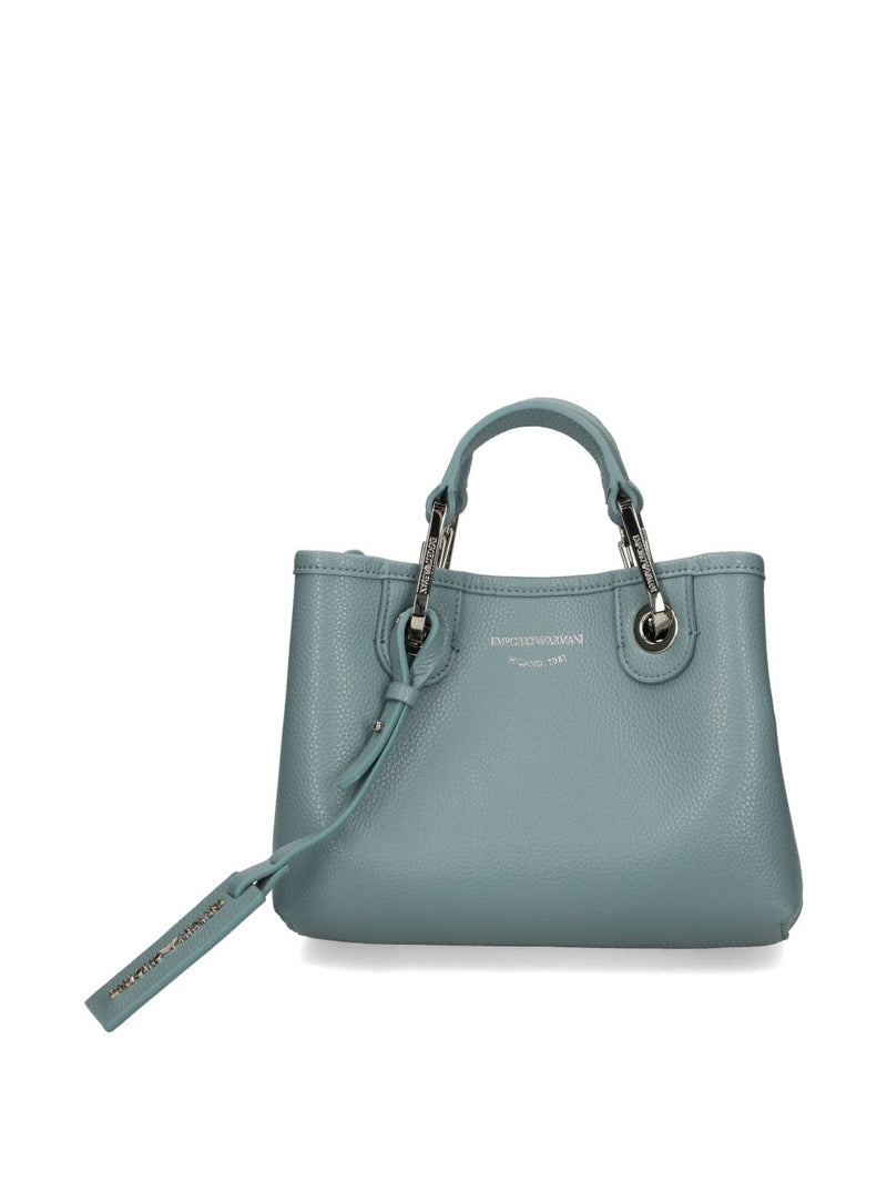 Emporio Armani Small Myea Shopper Bag With Deer Print | Urbalenti™ NYC