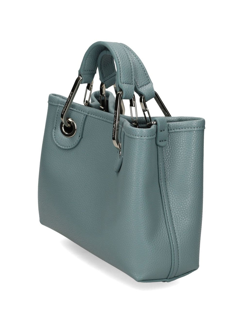 Emporio Armani Small Myea Shopper Bag With Deer Print | Urbalenti™ NYC