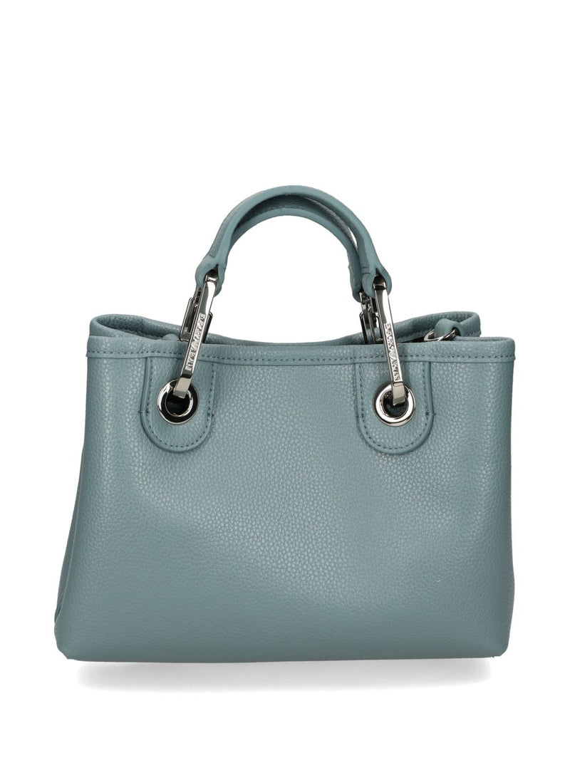 Emporio Armani Small Myea Shopper Bag With Deer Print | Urbalenti™ NYC
