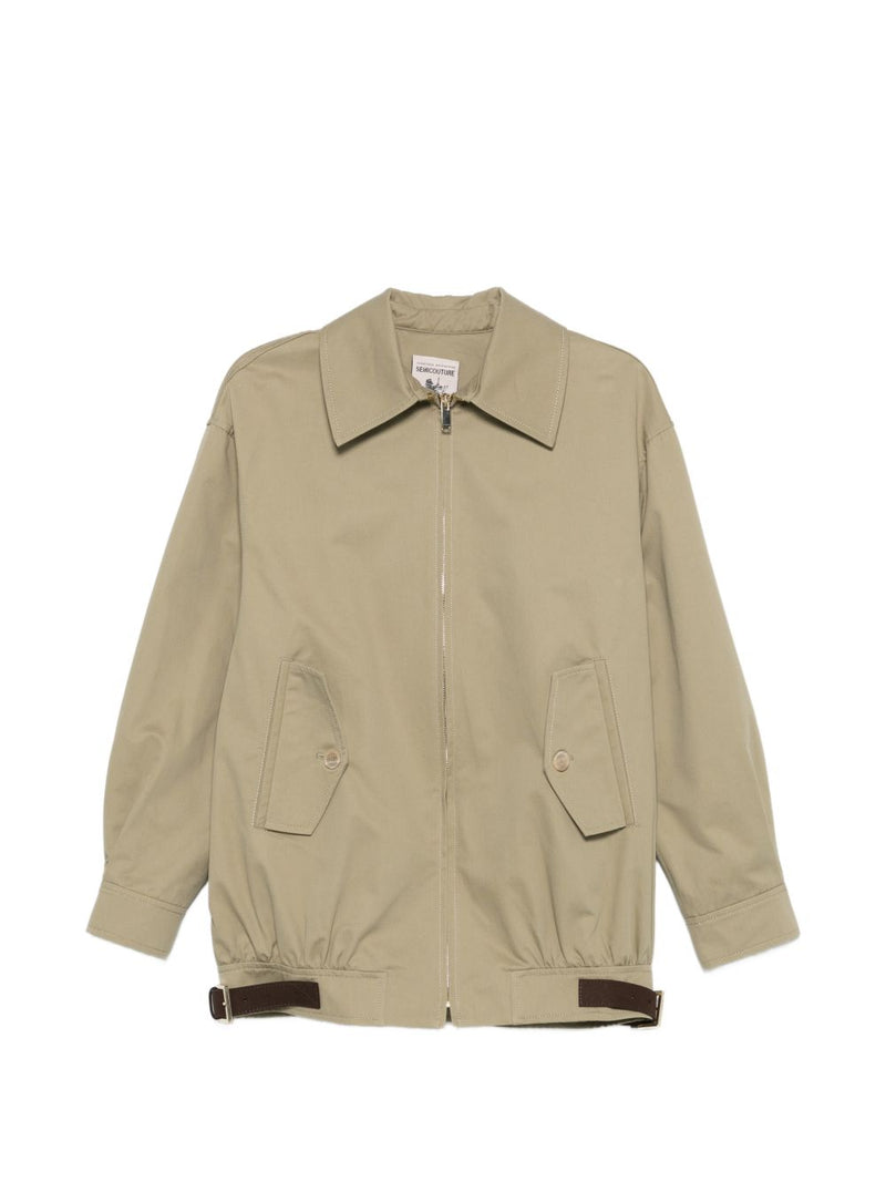 Semicouture Semicouture Nives cotton bomber jacket