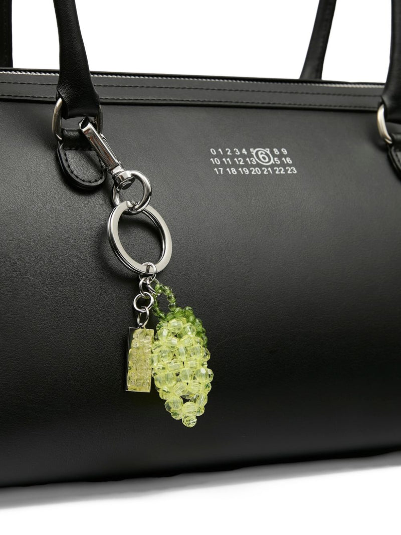 MM6 Maison Margiela Lemon-Shape Beaded Keyring | Urbalenti™ NYC