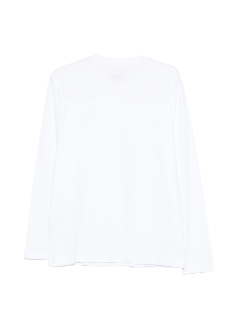 Emporio Armani Logo cotton t-shirt | Urbalenti™ NYC