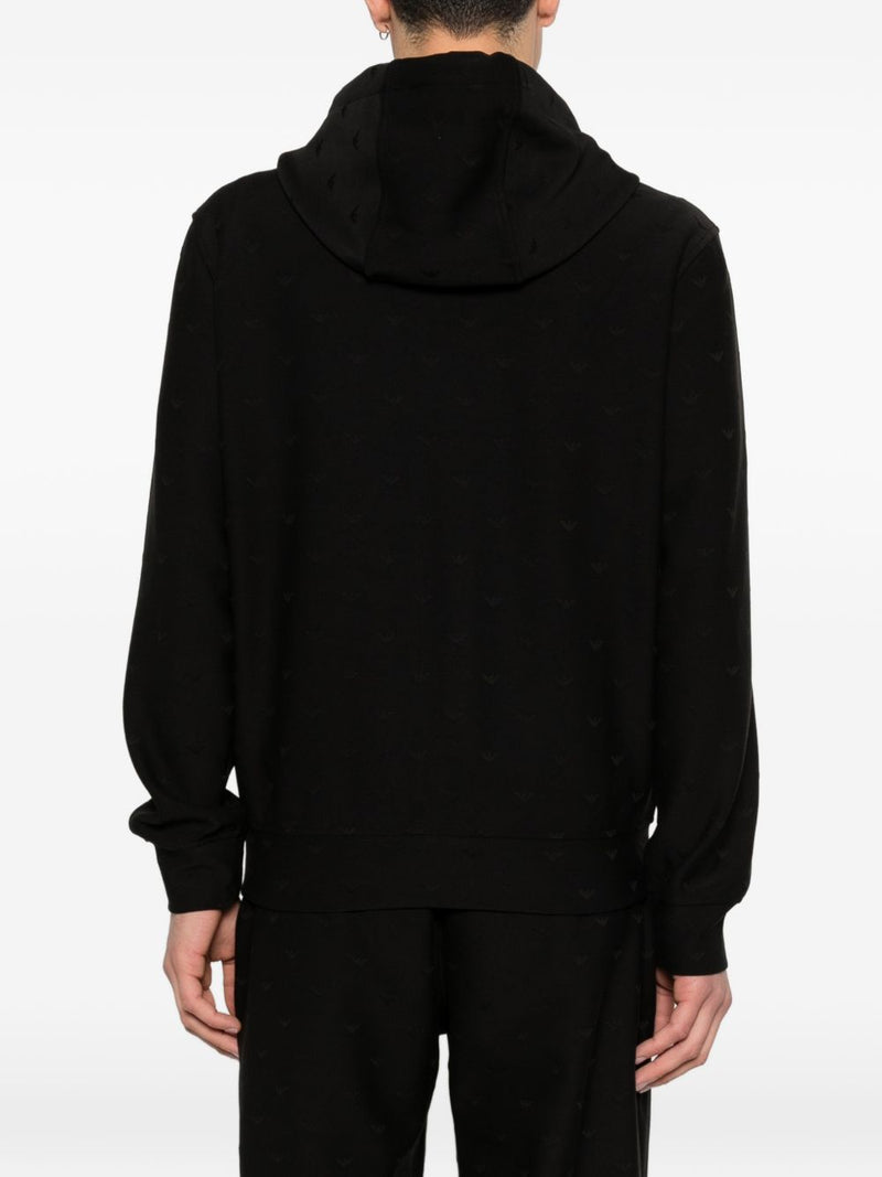 Emporio Armani Emporio Armani Cotton blend hoodie