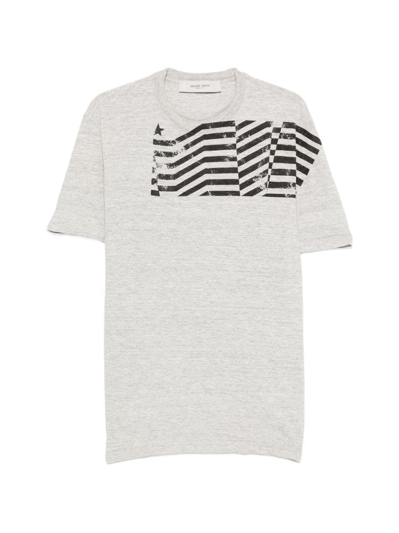 Golden Goose Printed cotton t-shirt | Urbalenti™ NYC