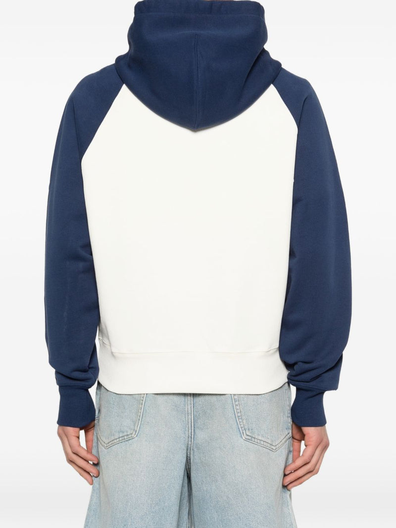 Ami Paris Ami De Coeur cotton hoodie | Urbalenti™ NYC