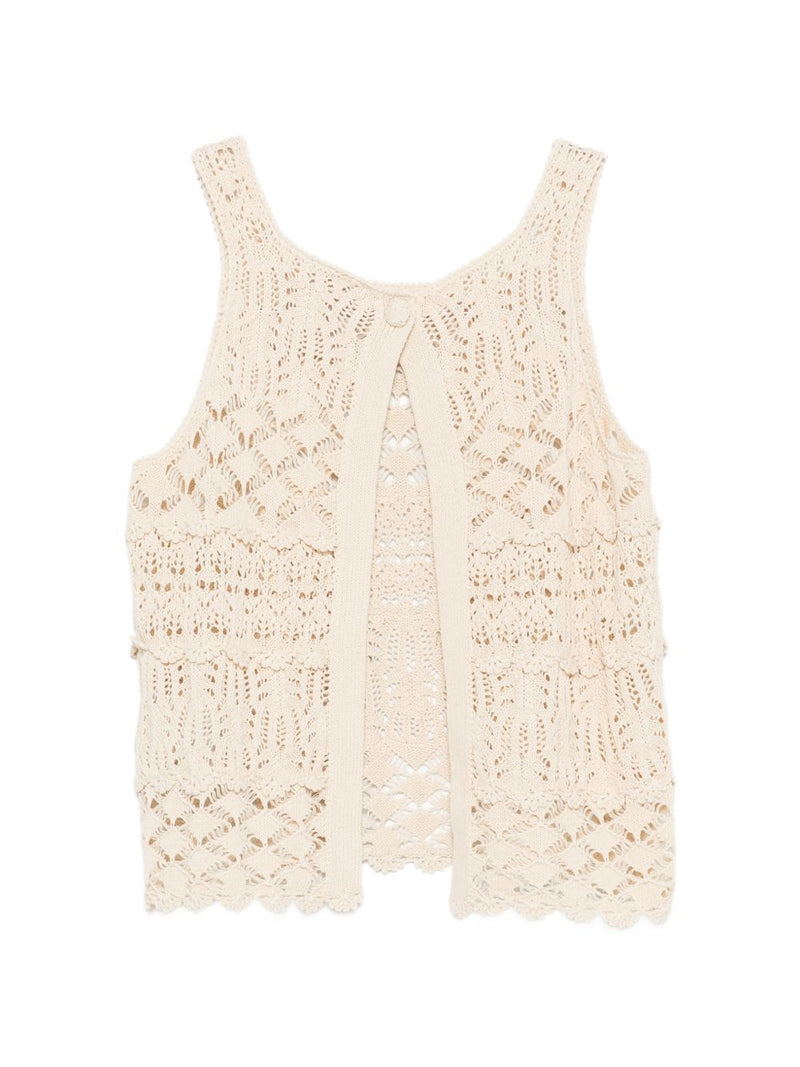 Semicouture Semicouture Shelley cotton tank top