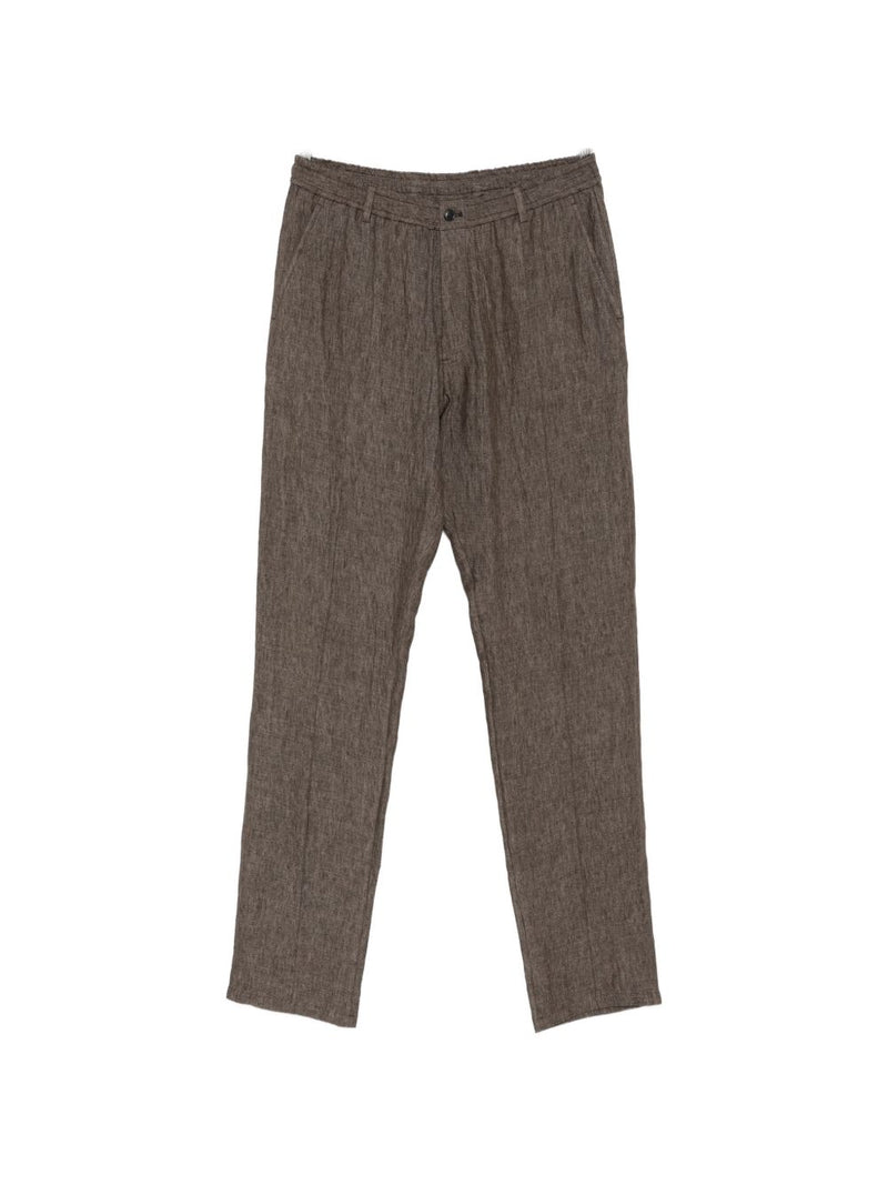 Emporio Armani Linen trousers | Urbalenti™ NYC