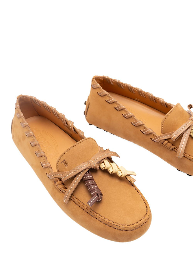 Tod'S Gommino Suede Leather Loafers - 36 | Urbalenti™ NYC