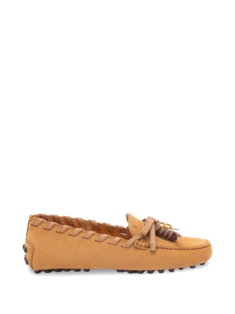 Tod'S Gommino Suede Leather Loafers - 36 | Urbalenti™ NYC