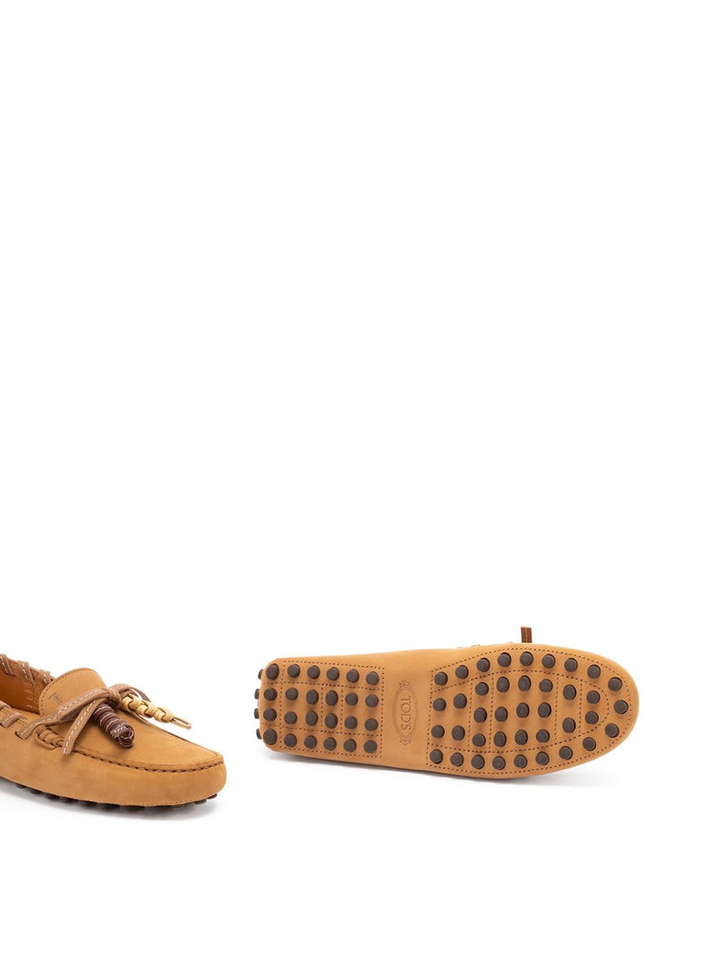 Tod'S Gommino Suede Leather Loafers - 36 | Urbalenti™ NYC